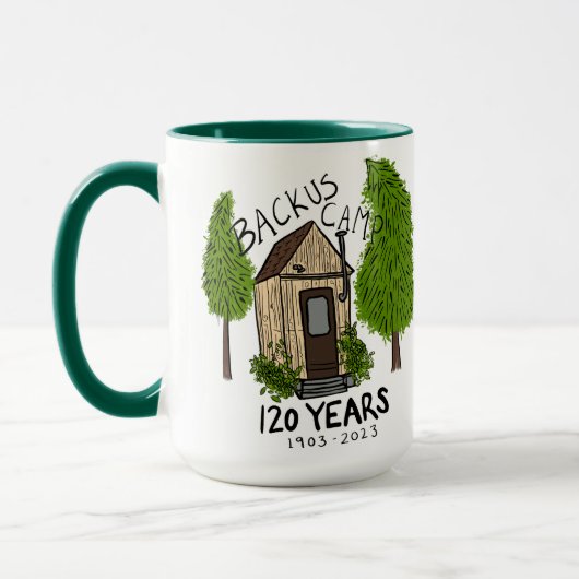 Mug Camp Backus 120 ans de boug (Gauche)