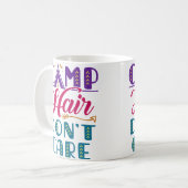 Mug Camp Cheveux N'En Ai Pas Cure Colonie De Vacances  (Devant gauche)