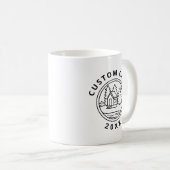 Mug Camp de jeunes d'été cabine sur l'île (Devant droit)