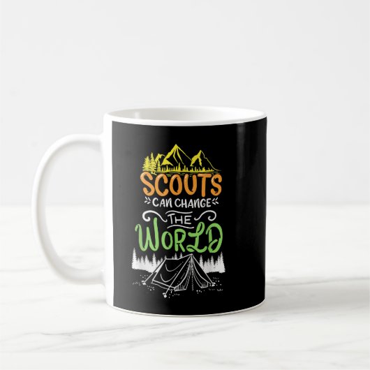 Mug Camp de scouts éclaireurs Montagnes (Gauche)