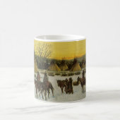 Mug Camp de Sioux à Wounded Knee par John Hauser (Centre)