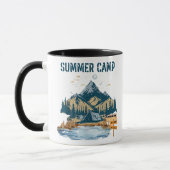 Mug Camp d'été de conception simple (Gauche)
