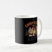 Mug Camp est à quel point heureux (Devant droit)