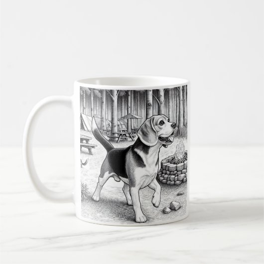 Mug Camp Ground Beagel (Gauche)