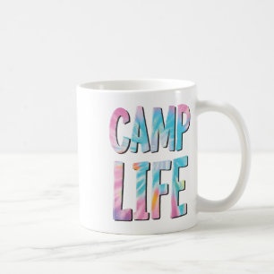 Mug Camp Life Cravate-die Summer Top Pour Filles Camp