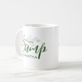 Mug Camp Personnalisé Bachelorette Party Moderne Rusti (Devant gauche)