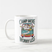 Mug Camp Plus Inquiète Moins Amusant Camping (Gauche)