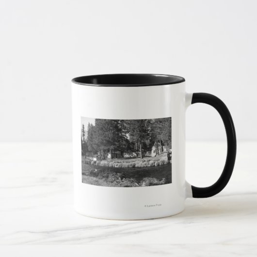 Mug Camp Sherman, Oregon vue des Cabines de Rogers (Droite)