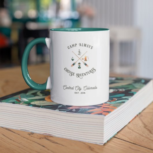 Mug Camp Toujours Choisissez Aventures