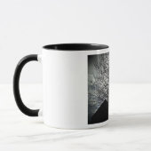 Mug Campagne avec ciel et arbres nus Noir et blanc (Gauche)