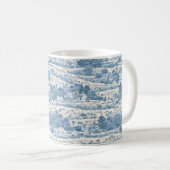 Mug Campagne bleu français (Devant droit)