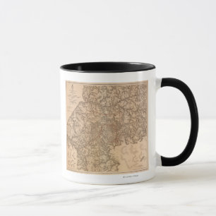 Mug Campagne d'Atlanta - carte panoramique 3 de guerre