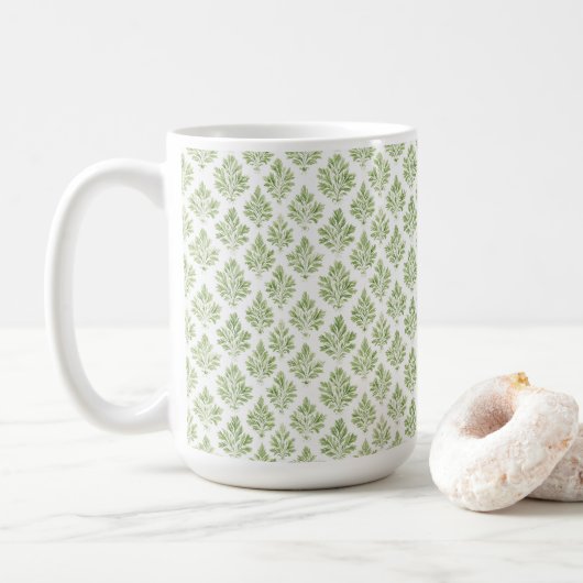 Mug Campagne de Cottage Vert (Avec donut)