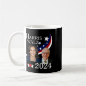 Mug Campagne électorale présidentielle de Walz 2024 Ka (Gauche)