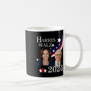 Mug Campagne électorale présidentielle de Walz 2024 Ka