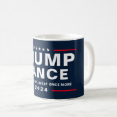 Mug Campagne présidentielle Trump Vance 2024 (Devant droit)