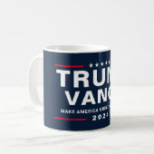 Mug Campagne présidentielle Trump Vance 2024 (Devant gauche)