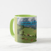 Mug Campagne Suisse (Devant gauche)