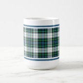 Mug Campbell Clan robe Tartan Green Scottish Plaid (Centre)