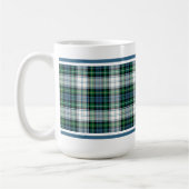 Mug Campbell Clan robe Tartan Green Scottish Plaid (Gauche)