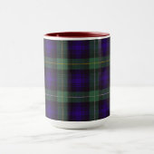 Mug Campbell de tartan d'écossais de plaid de clan (Centre)