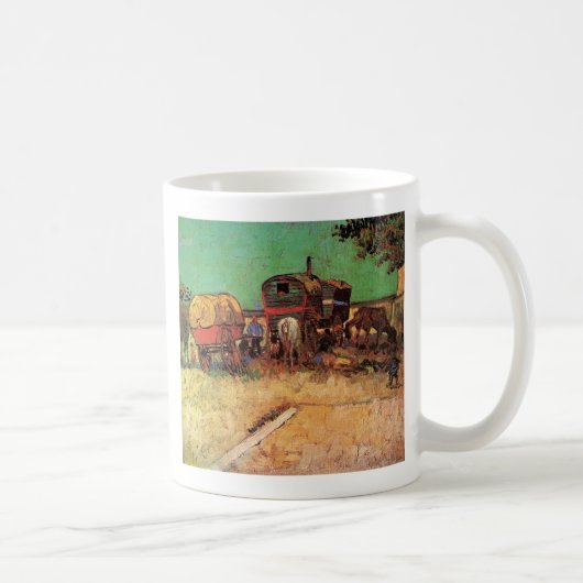 Mug Campement de Gitans avec Caravanes, Van Gogh (Droite)
