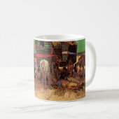 Mug Campement de Gitans avec Caravanes, Van Gogh (Devant droit)