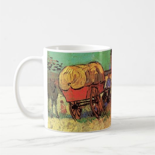 Mug Campement de Gitans avec Caravanes, Van Gogh (Gauche)