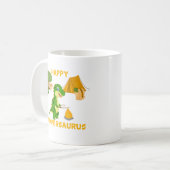 Mug Camper Dinosaur Cute - Happy Campersaurus (Devant gauche)