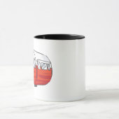 Mug Camper rouge vintage (Centre)