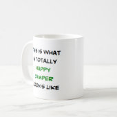 Mug camper, totalement heureux (Devant gauche)