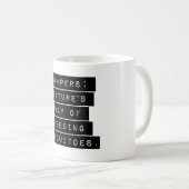 Mug Campers Natures Mode D'Alimentation Moustiques (Devant droit)