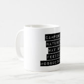 Mug Campers Natures Mode D'Alimentation Moustiques (Devant gauche)