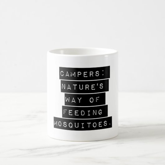 Mug Campers Natures Mode D'Alimentation Moustiques (Centre)