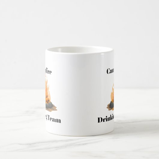 Mug Campfire Drink Team sur une (Centre)