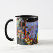 Mug Campfire, fine art painting by Tom Thomson (Gauche)
