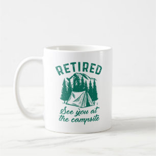 Mug Camping à la retraite