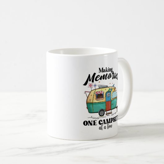 Mug Camping Adventure Dire (Devant droit)