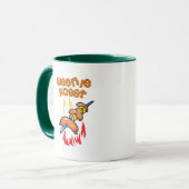 Mug Camping amusant (Devant gauche)