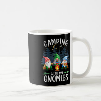 Mug Camping Avec Mes Gnomies Drôle Camp Gnome Femmes H