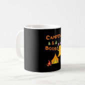 Mug Camping & Boos Ghosts Vin Camping Halloween (Devant gauche)