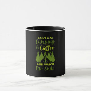 Mug Camping Camper Cadeau de café