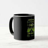 Mug Camping Camper Cadeau de café (Devant gauche)