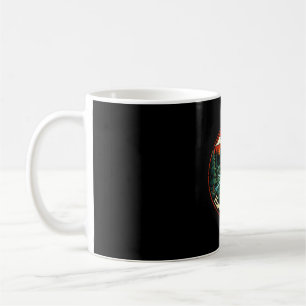 Mug Camping-car heureux cherche aventure camping feu d