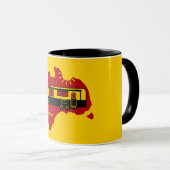 Mug Camping Caravan australien (Devant droit)