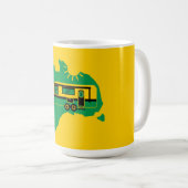 Mug Camping Caravan australien (Devant droit)