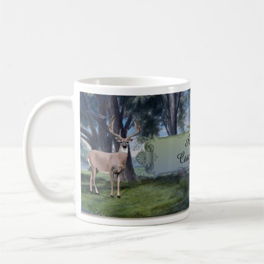 Mug Camping Chasse Cerf (Gauche)