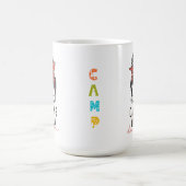 Mug Camping Cheveux s'en fiche (Centre)