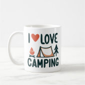 Mug Camping Cute I Love (Gauche)