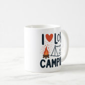 Mug Camping Cute I Love (Devant droit)